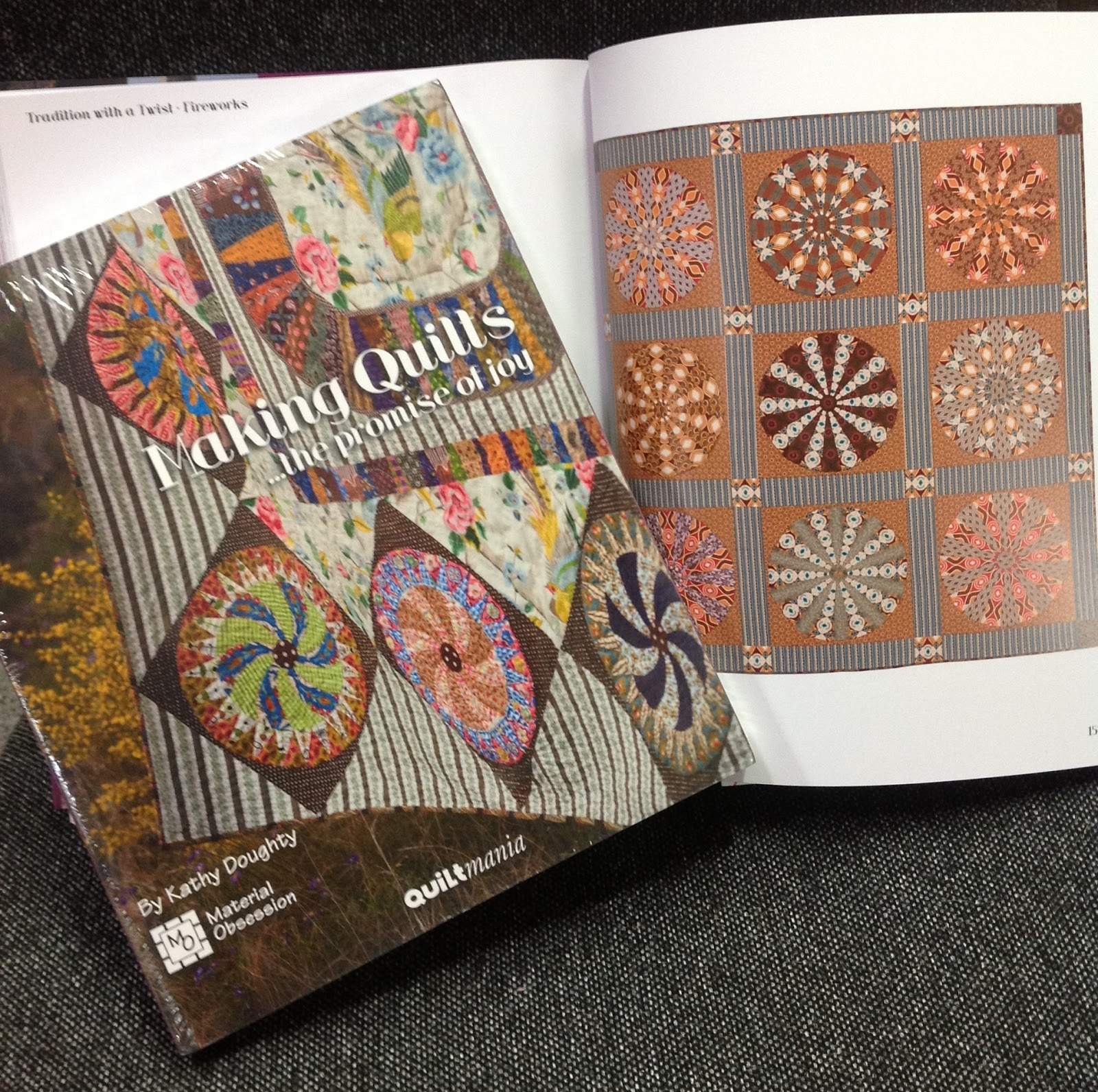 Threadbear Magazines & fabric for Friday