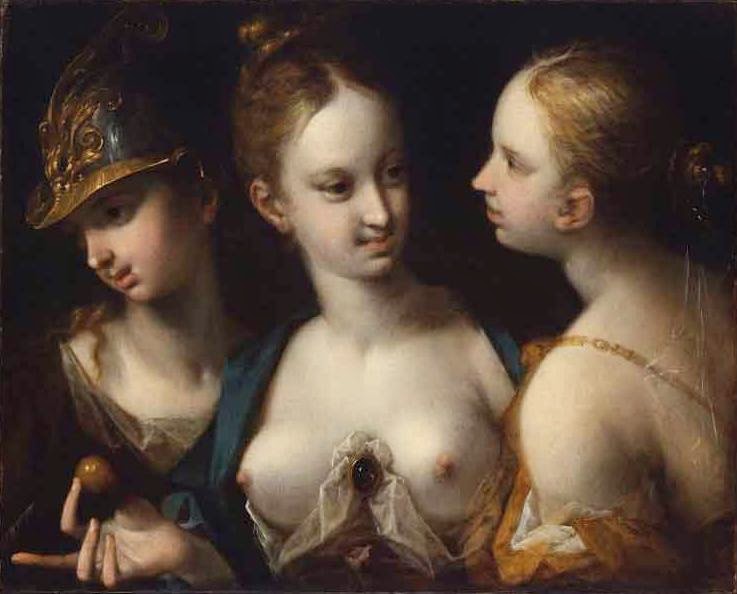 Pallas Athena, Vênus e Juno - Hans Von Aachen e suas pinturas ~ Um grande pintor do estilo maneirista