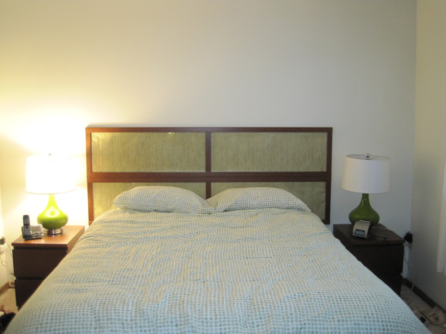 Glass Panel Headboard Get Home Decorating