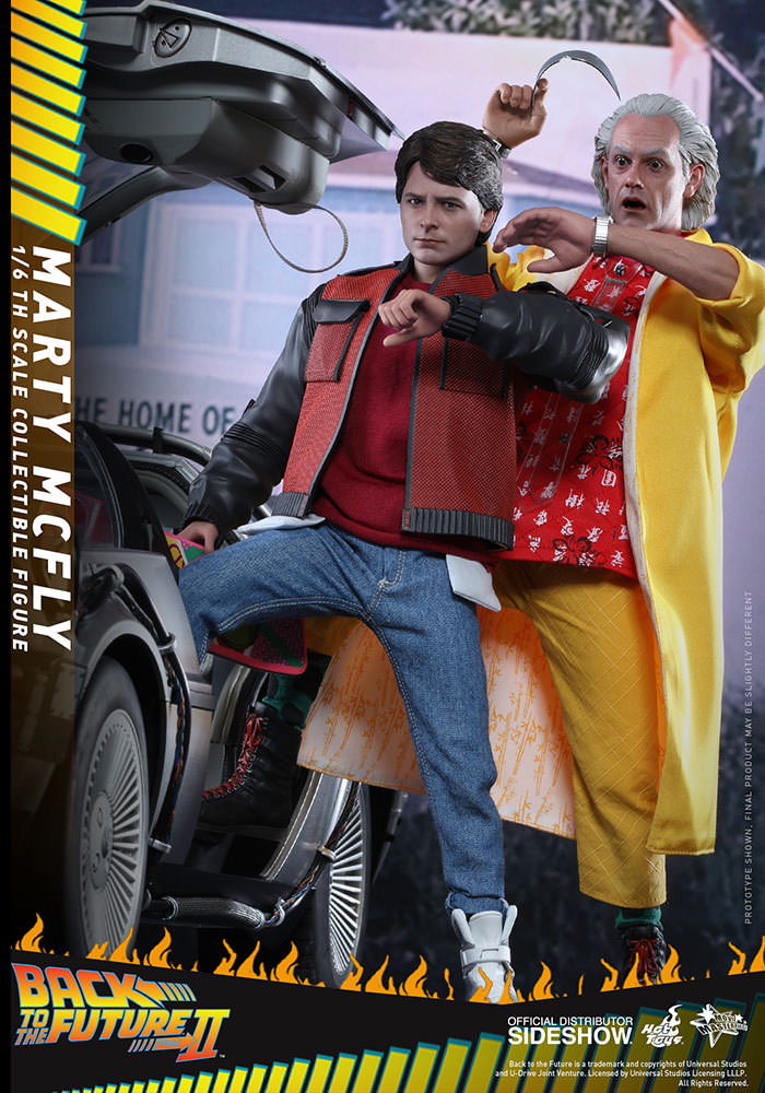 back to the future hot toys