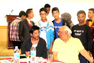 Shahrukh and Yash Chopra spotted at a gala dinner in Ladakh