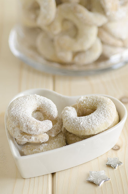 Biscotti alla vaniglia natalizi