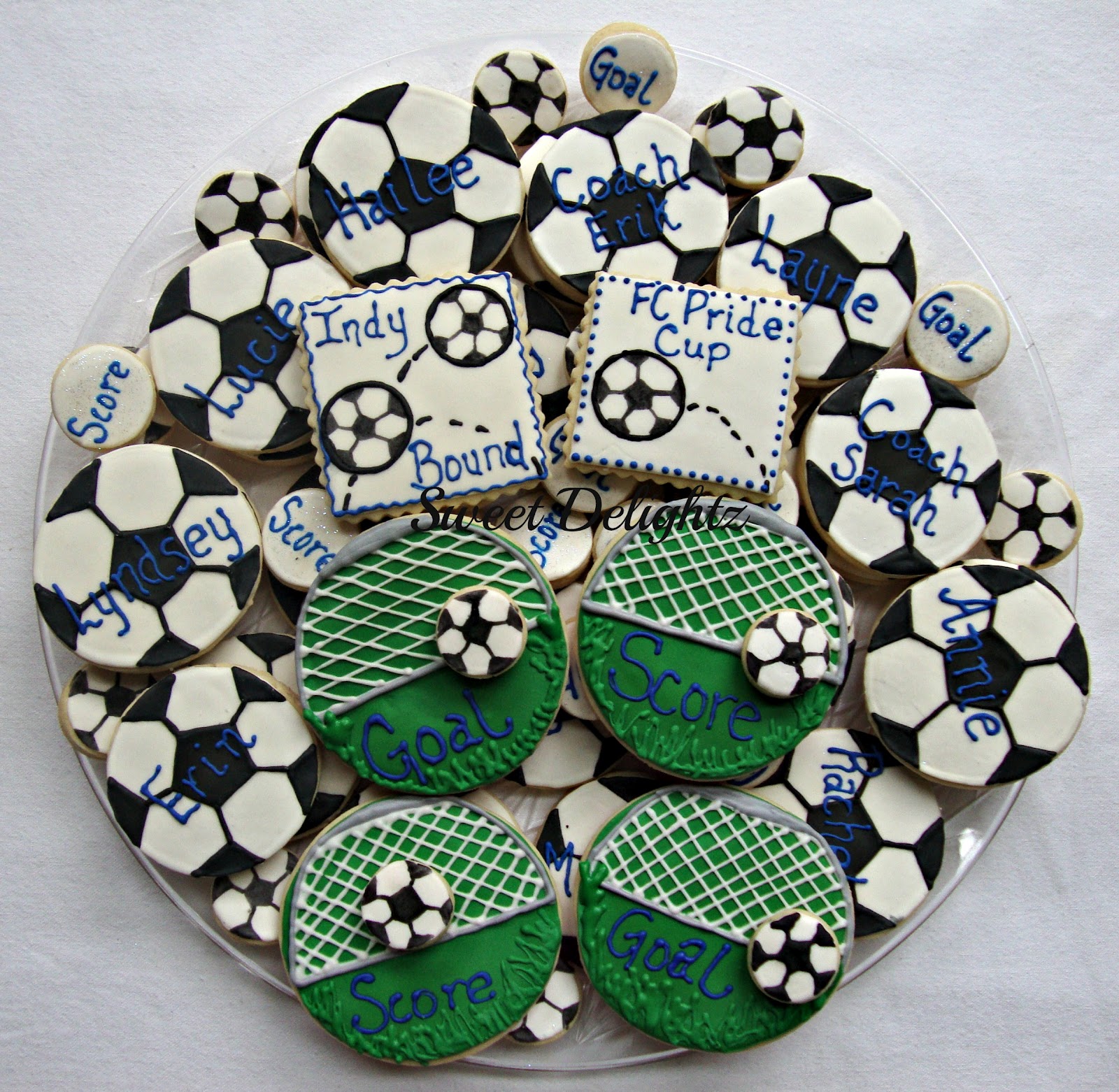 Sweet Delightz Soccer Cookies