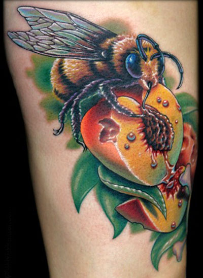 Tattoo Lebah untuk Cewek | Gambar Seni Tattoo