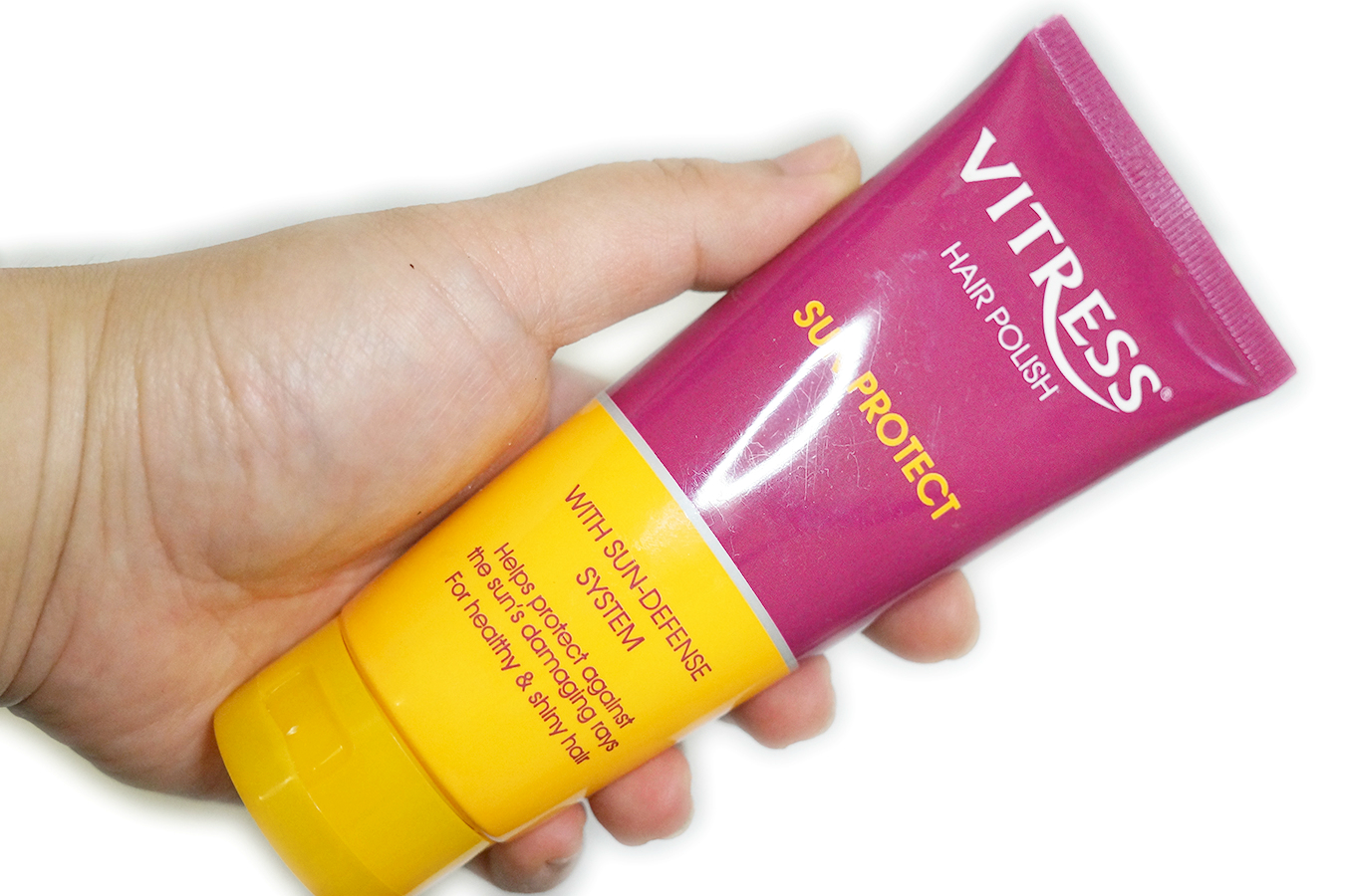 Vitress Hair Polish Sun Protect Review Jello Beans