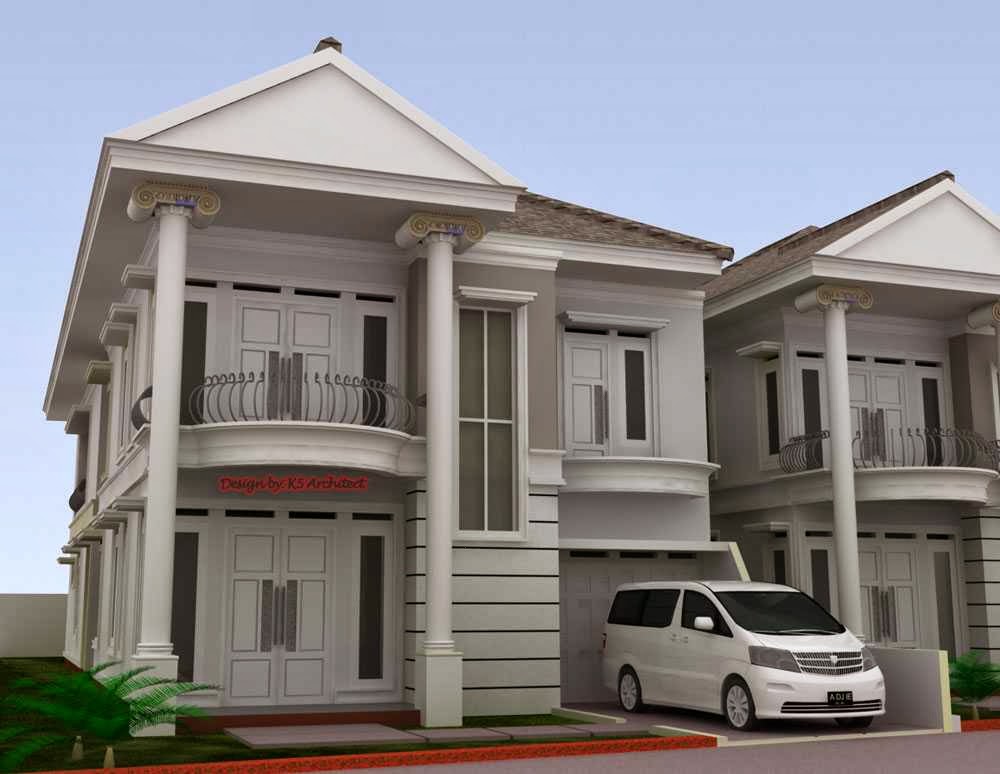  Rumah  modern  klasik  untuk yang berani tampil beda