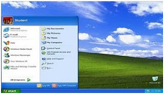 Halaman Desktop Windows XP