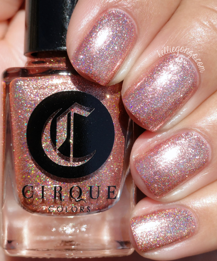 KellieGonzo: Cirque Colors Speckled & Sparkled Collection Swatches & Review