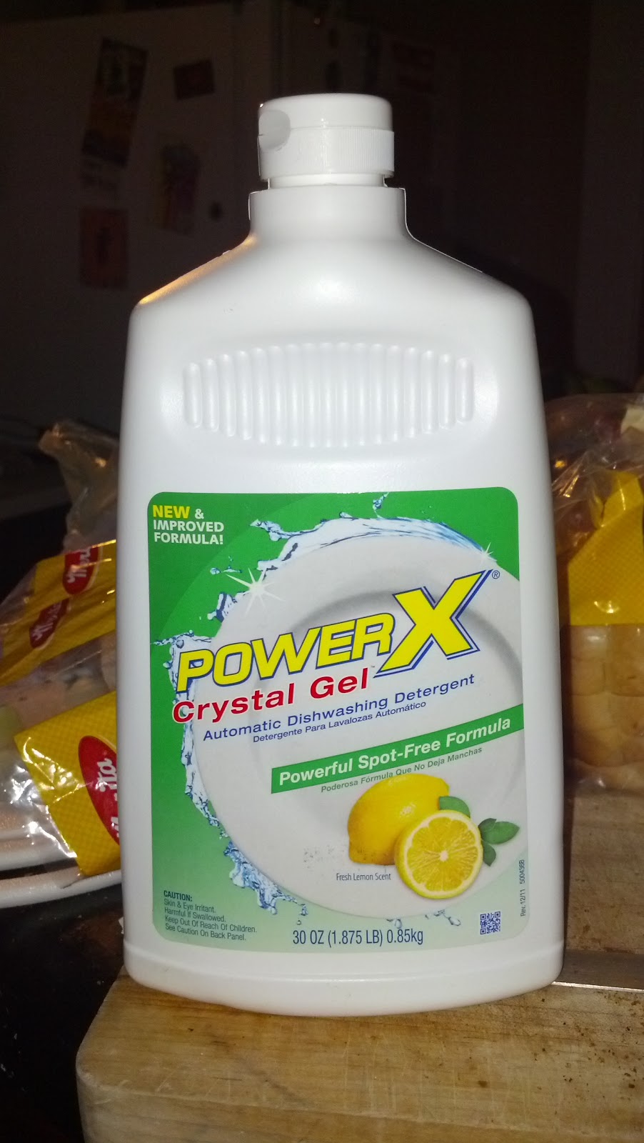 I LOVE THE DOLLAR TREE POWER X CRYSTAL GEL DISHWASHING DETERGENT