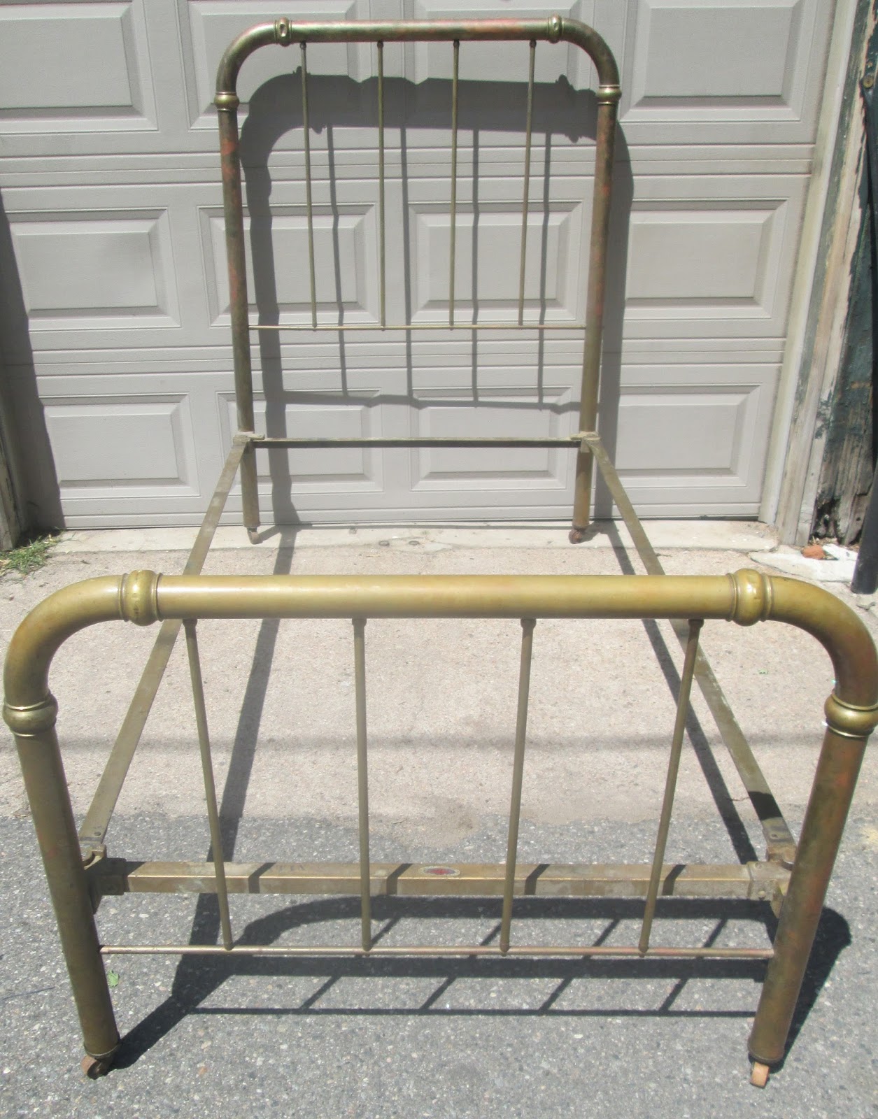 BoHO Chic Antique Brass Bed SOLD