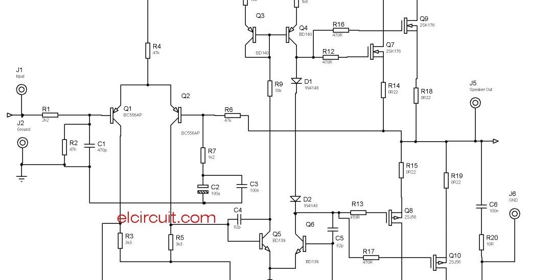 500w Amplifier Circuit Diagram Donews
