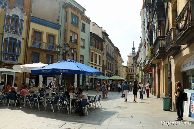 Calle Cimadevilla de Oviedo