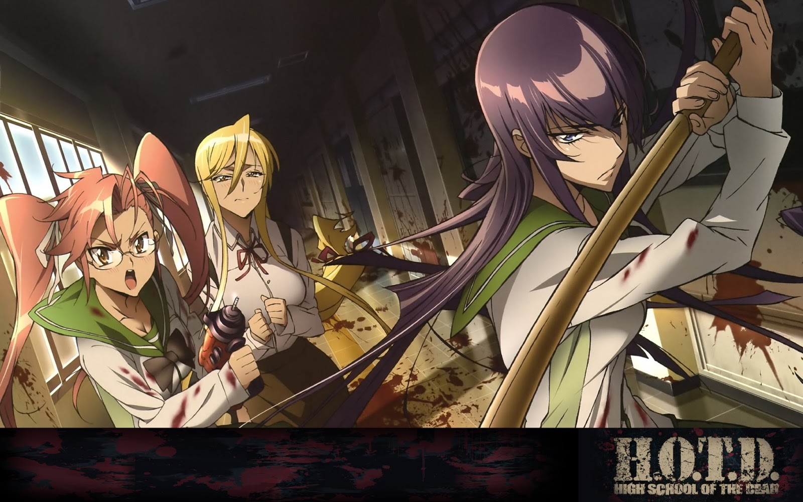 ☕ __ Anime: Highschool of the Dead Studios: Madhouse Source: Manga Genres:  Action, Horror, Supernatural, Ecchi Themes:…