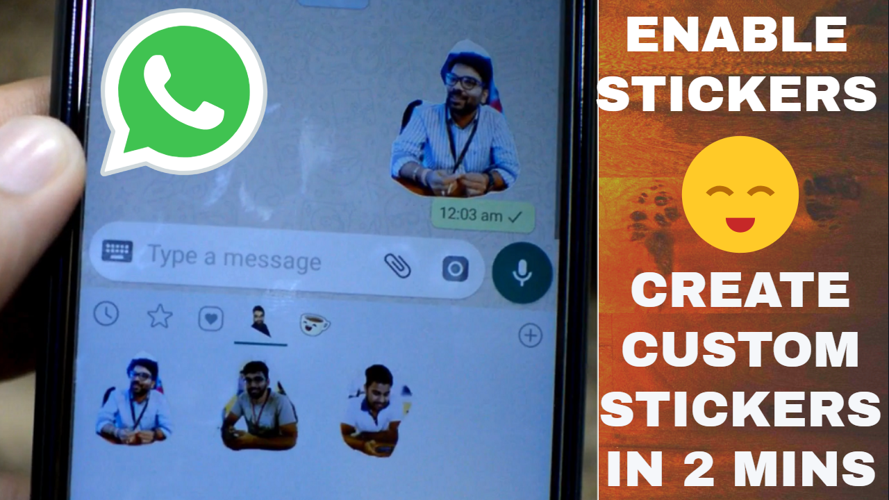 Whatsapp Sticker Maker Create Your Own Custom Stickers Absolutely Techie Tech Tips Tricks