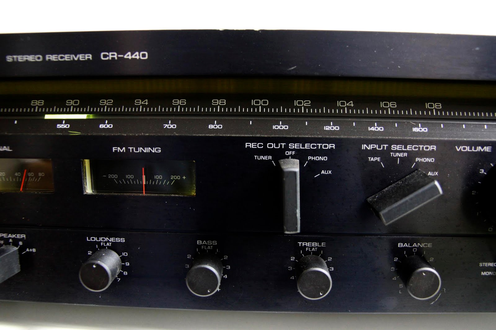 Yamaha CR-440 - Analog Stereo Receiver | AudioBaza
