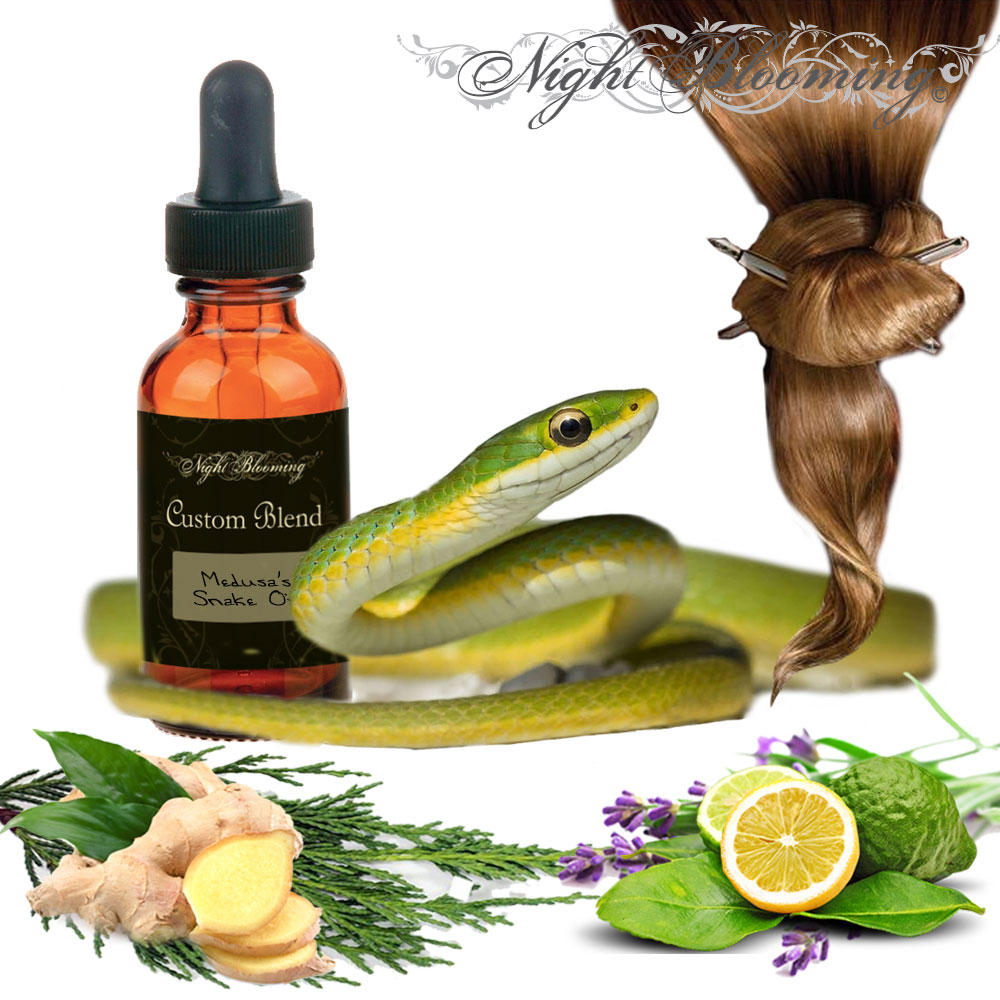 A NightBlooming Garden: Signature Oil for April: Medusa's Snake Oil