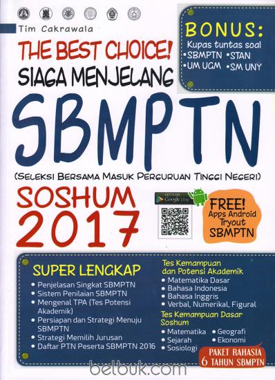 The Best Choice! Siaga Menjelang SBMPTN Soshum 2017