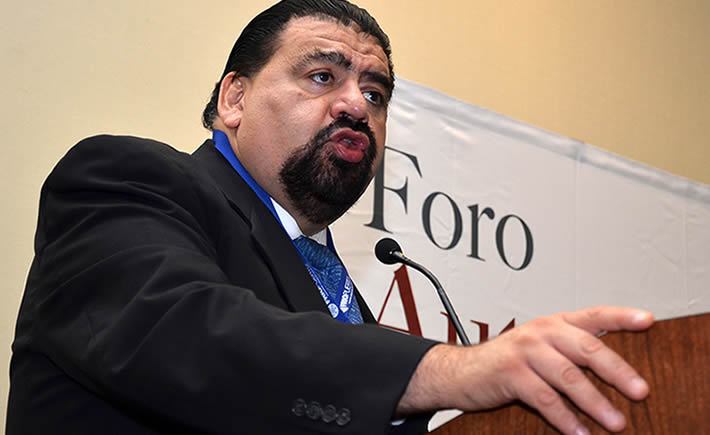 Eduardo Solís, presidente ejecutivo de la Asociación Mexicana de la Industria Automotriz (AMIA). (Foto: VI)