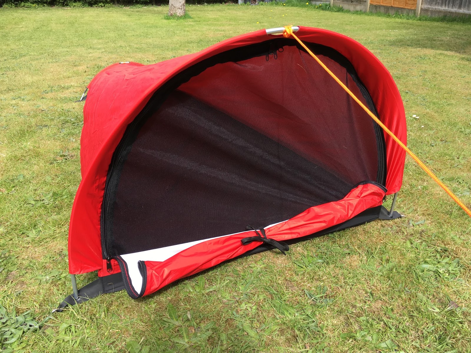 Chase The Rainbow First look Alpkit Hooped BivvyBag (prototype).