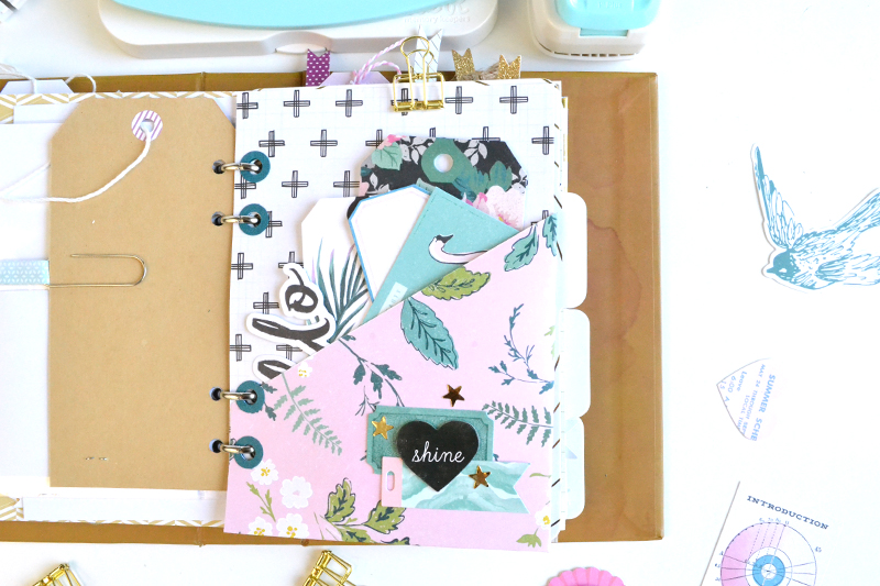 Aly Dosdall diy pocket folder planner insert