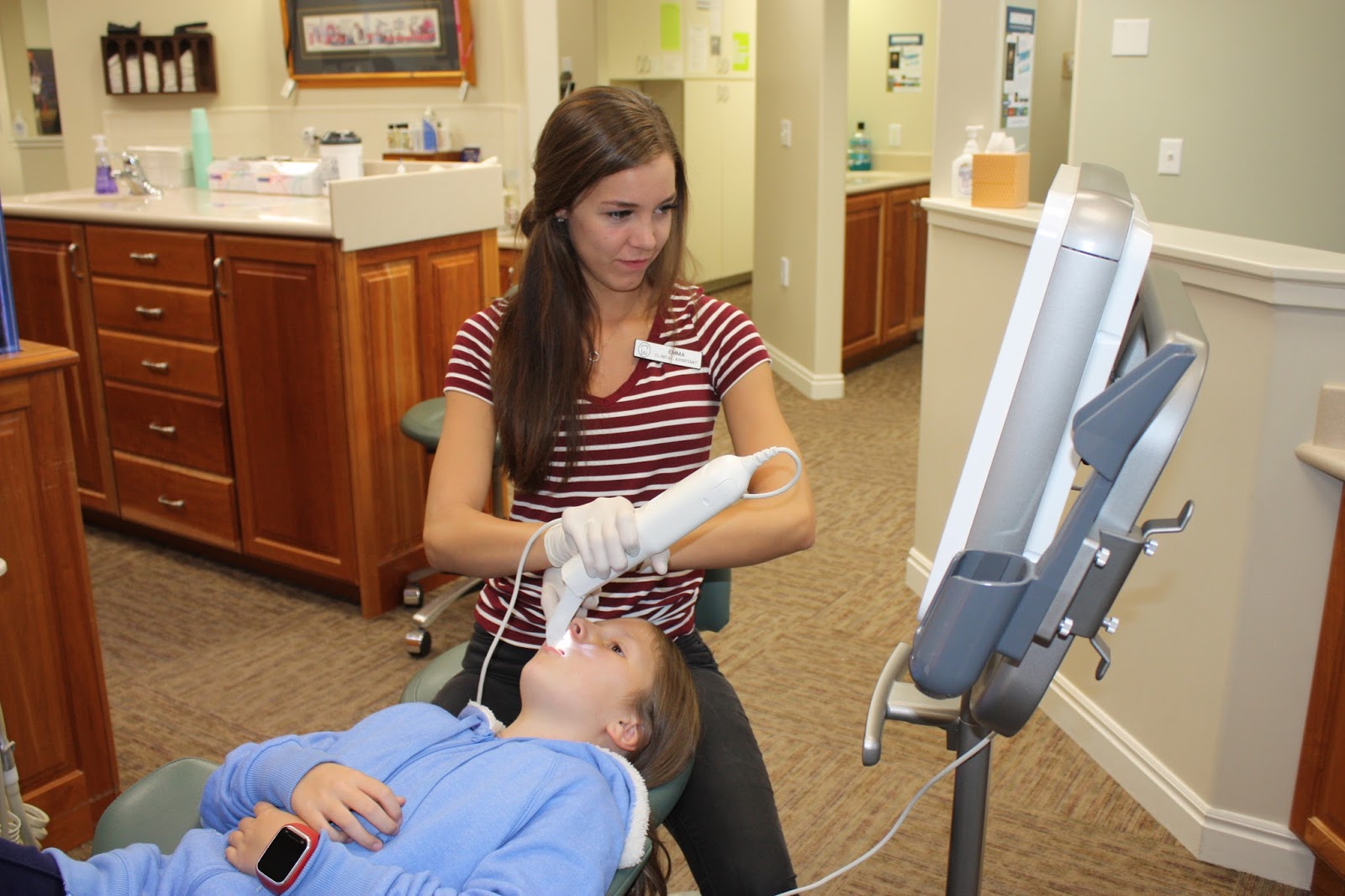 Graf Orthodontics No more gagging, messy impressions!