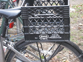 Bike basket hack