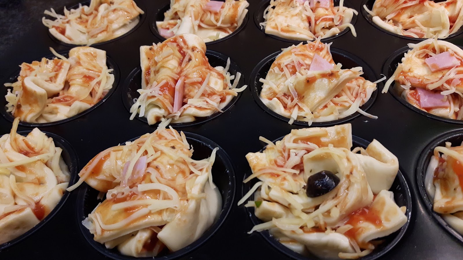 Schnelles Abendessen für die ganze Familie leckere Pizzamuffins! Kinderkuecheundso