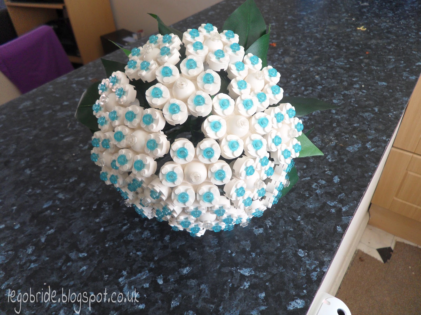 Wedding Made of LEGO Bouquet Made of Lego