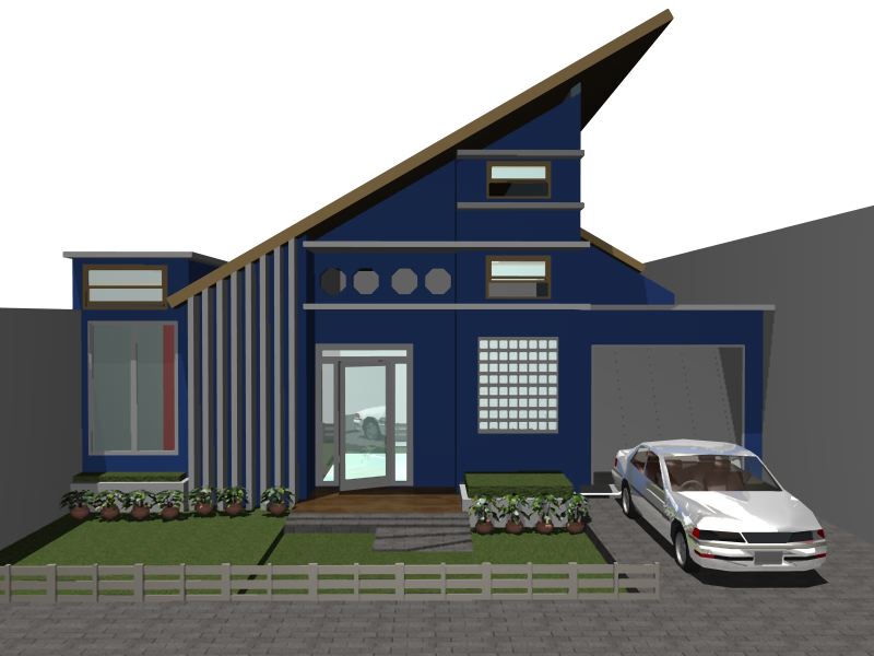 29 Model dan Bentuk  Atap  Rumah Minimalis  Modern  Serta Indah