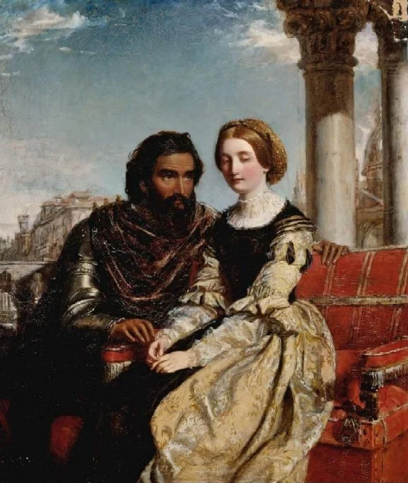 Otello e Desdemona nella pittura