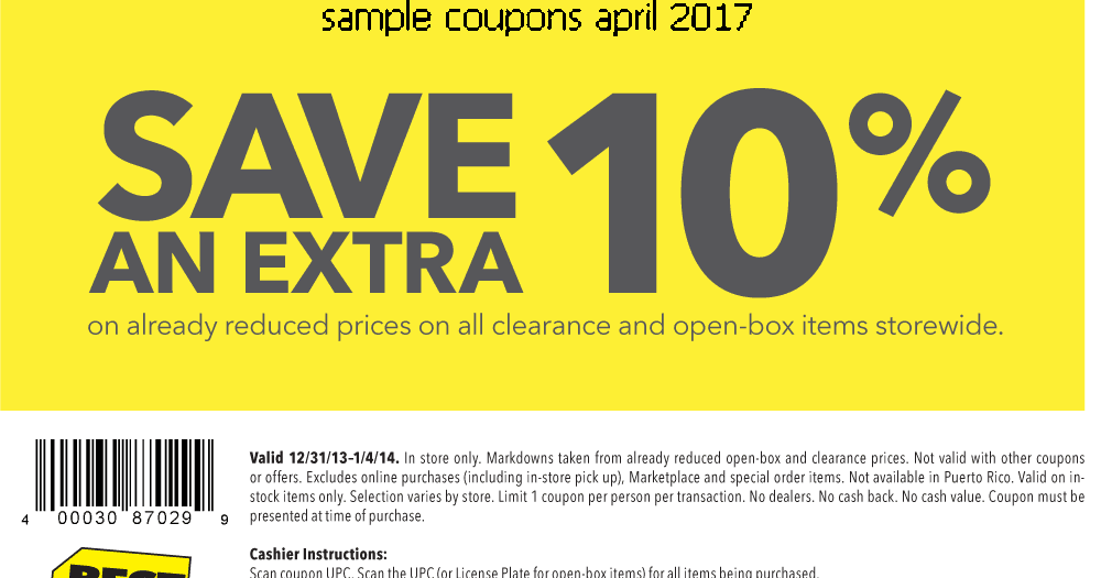 Free Printable Coupons 2017 Best Buy Coupons