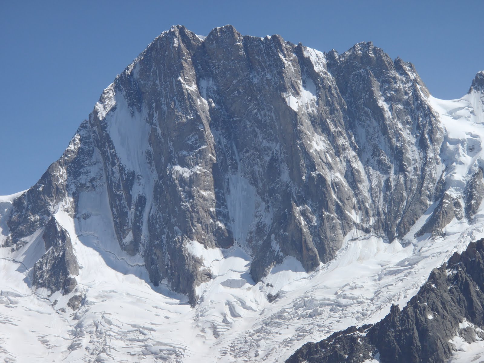Adrian Nelhams Chamonix this week