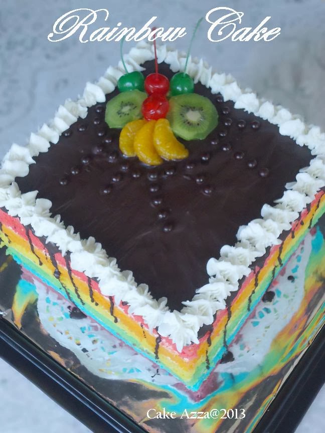 CAKE AZZA: Rainbow Cake