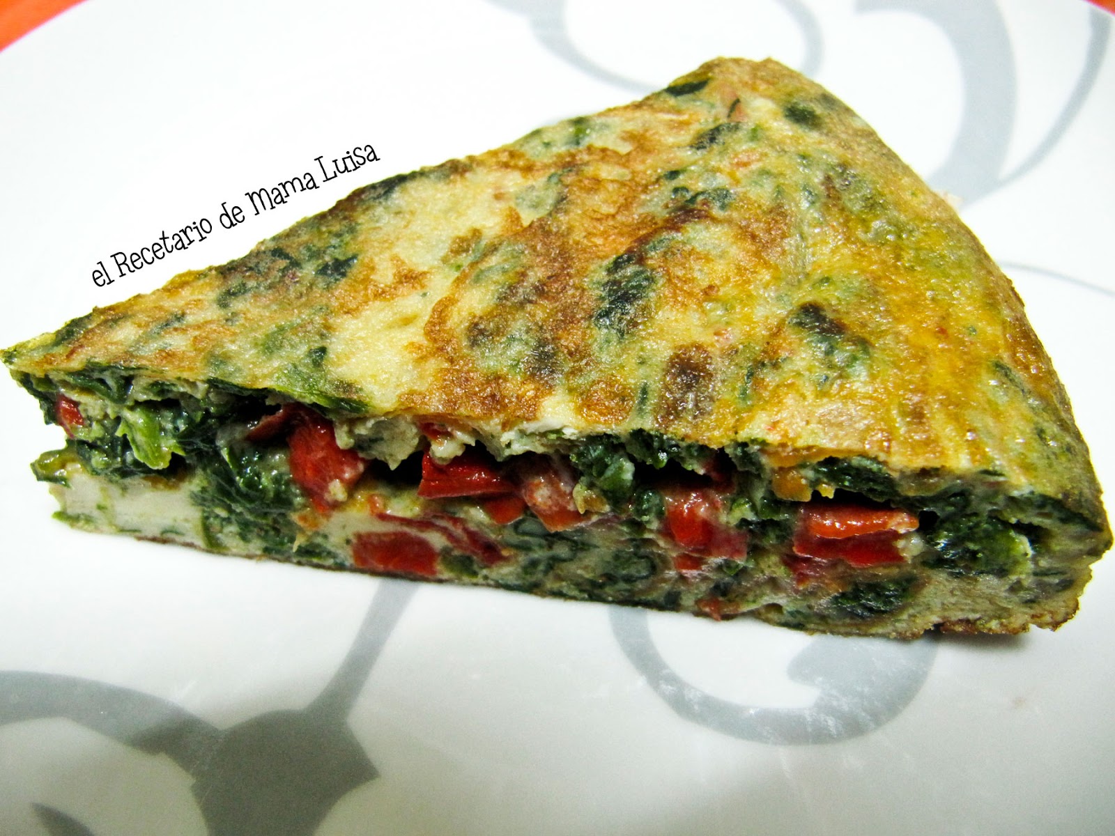 El Recetario de Mama Luisa Tortilla de Espinacas