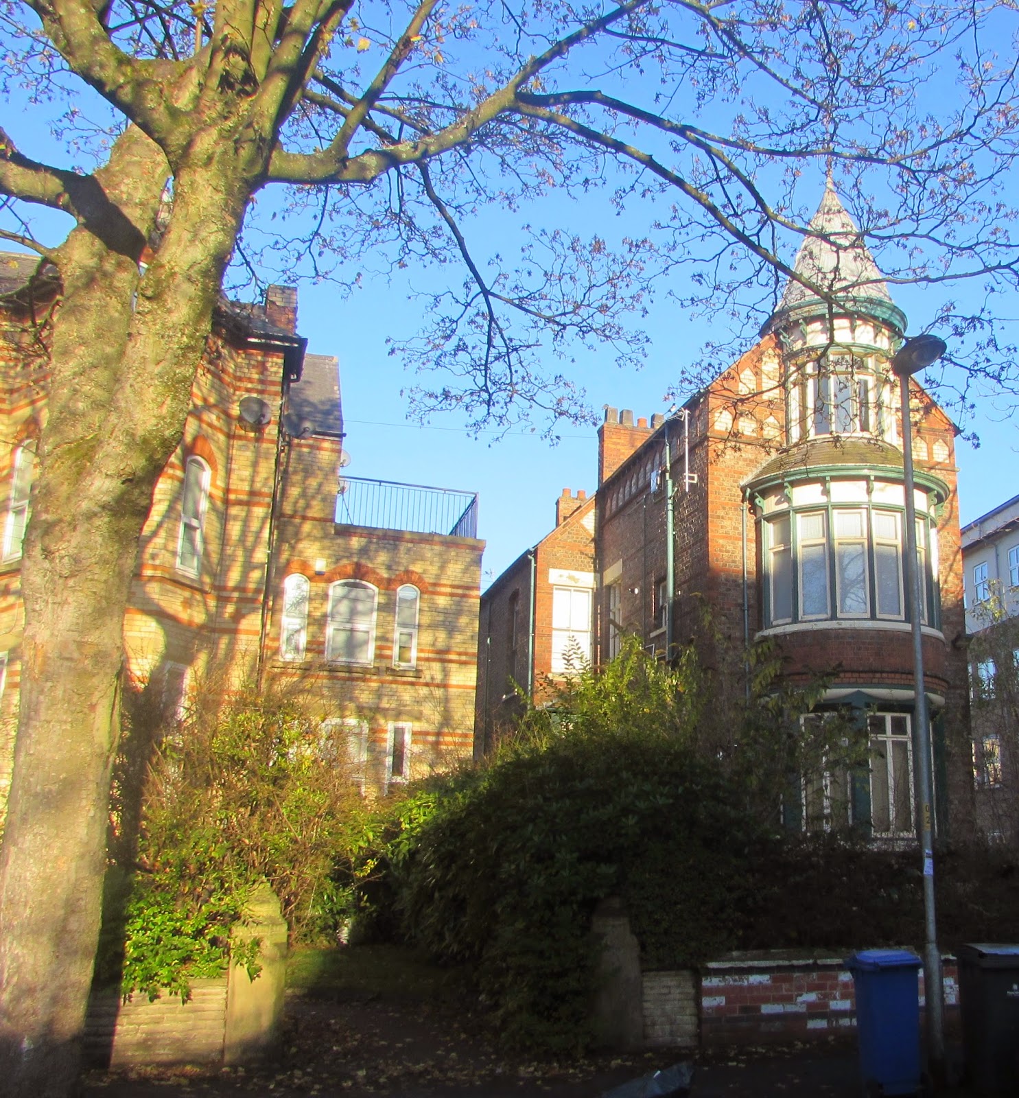 Andrew Simpson Looking for secrets in Mayfield Road in Whalley Range