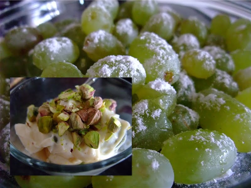 Jaana's kitchen Grapes & White Chocolate Cheesecake