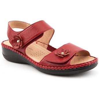 Sew Ruthie Style: Red collection: red sandals