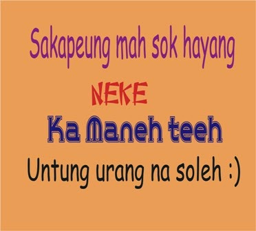 Kumpulan Dp BBM lucu bahasa sunda | Gambar Lucu Terbaru