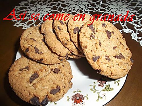 Galletas integrales y sin azúcar