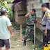 TNI-Polri Pessel Bersinergi Bedah Rumah Warga Desa Binaanya
