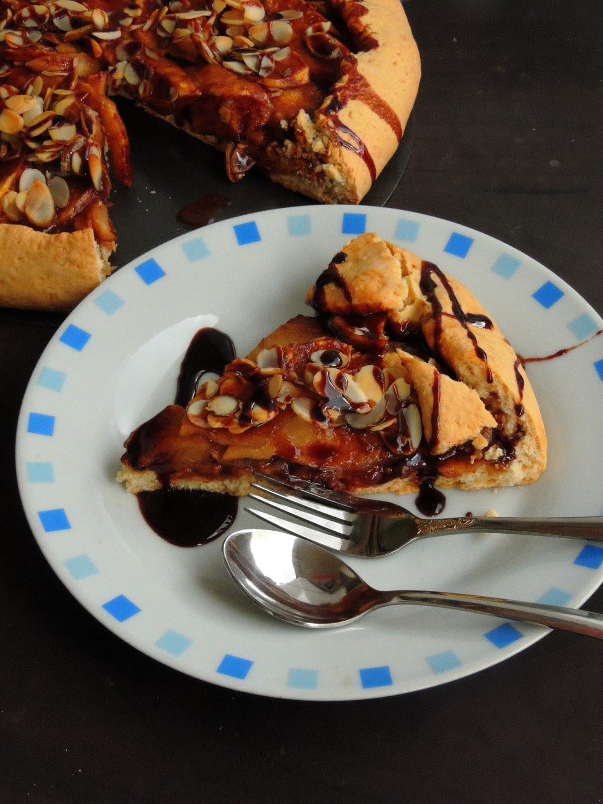 Apple & Nutella Galette Cook N Click