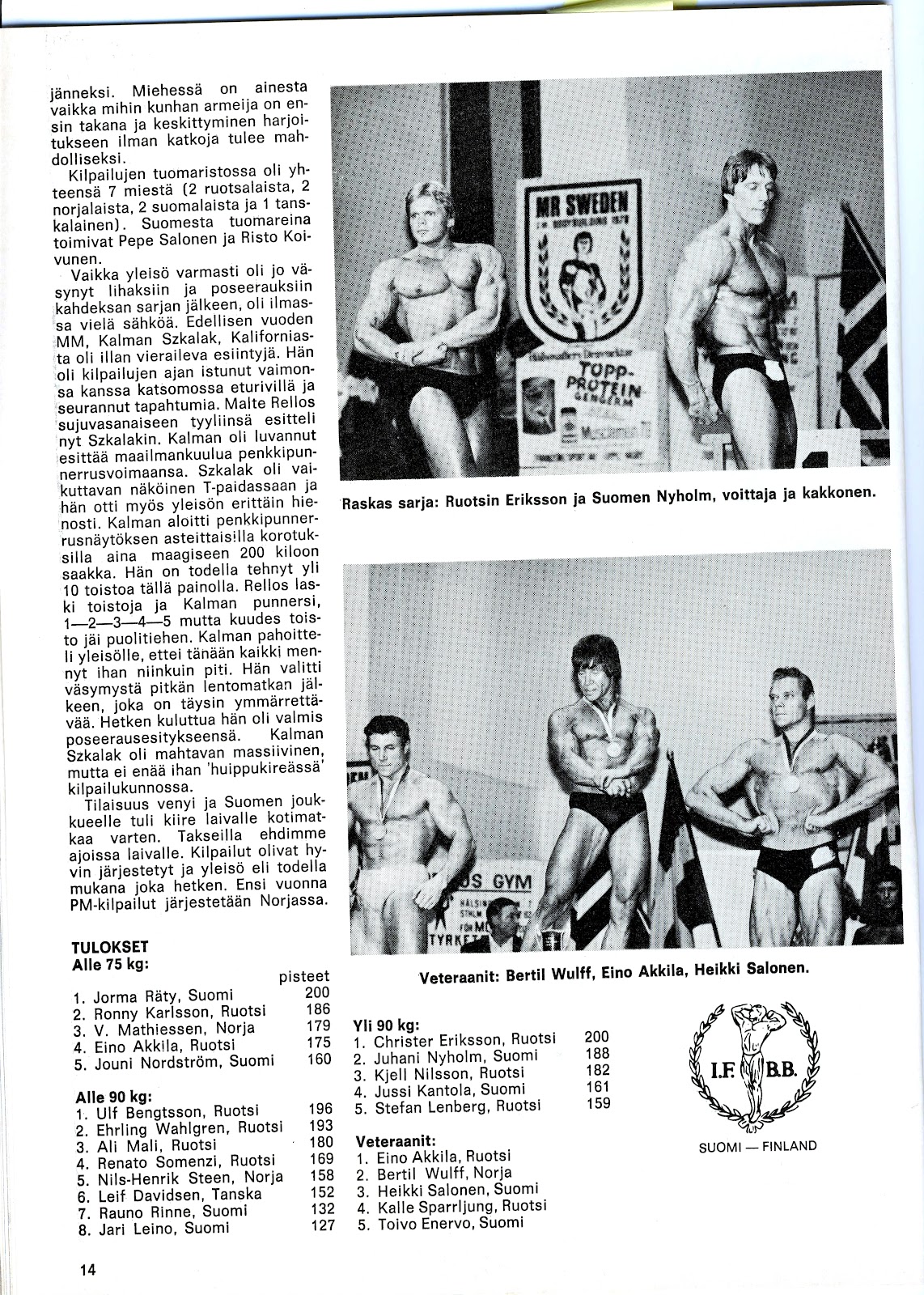 Jorma Raty - The Best Back In The World: | 1978