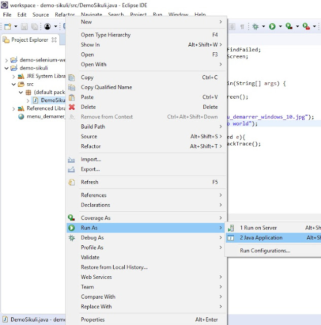 Automatisez vos tests fonctionnels avec Sikuli et Java