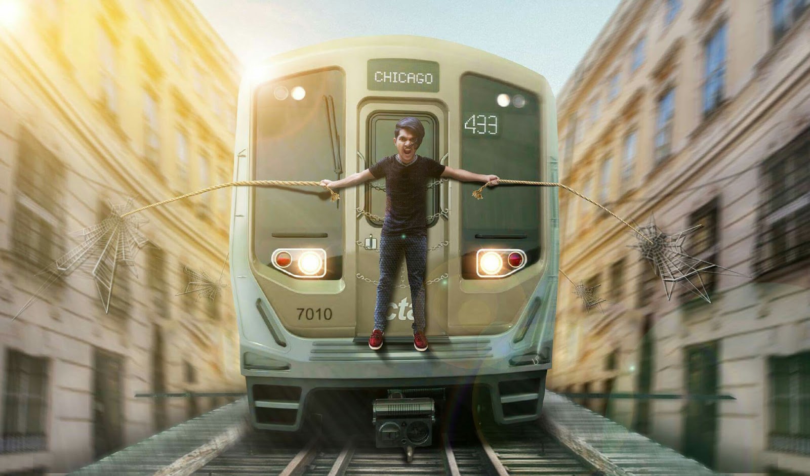 Spiderman Picsart MOVIE POSTERThe Amazing spiderman.....Manipulation