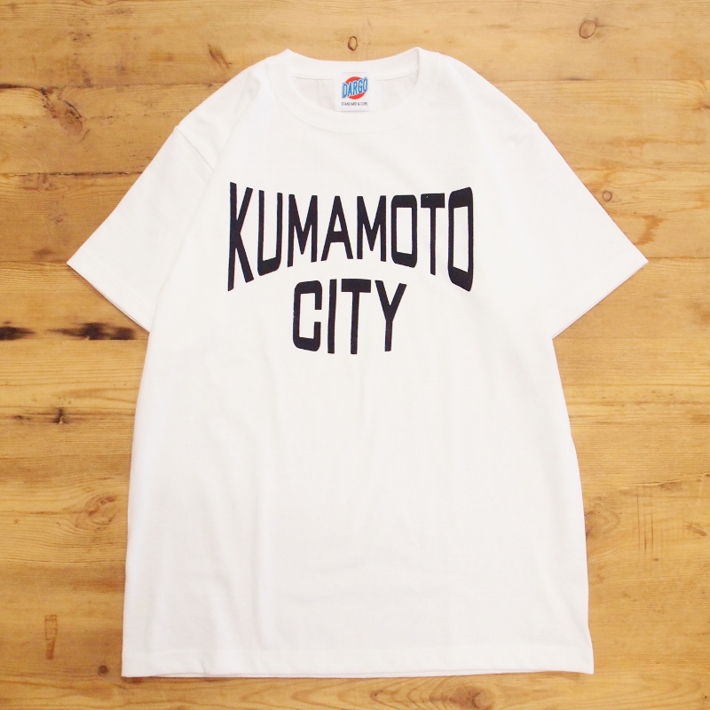 【プリントに脂がのってきた"KUMAMOTO CITY" T-shirt】