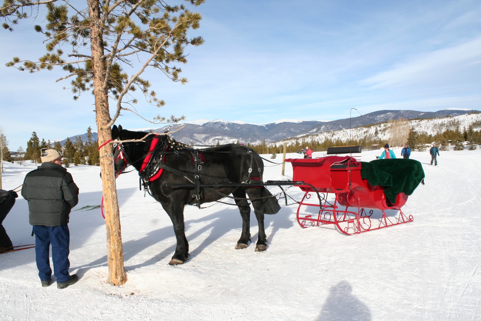 The Hiker Snowshoeing Frisco