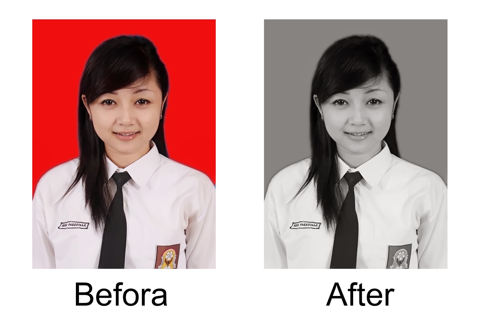 IsQy Kikuk: Merubah Foto Warna Menjadi Hitam Putih