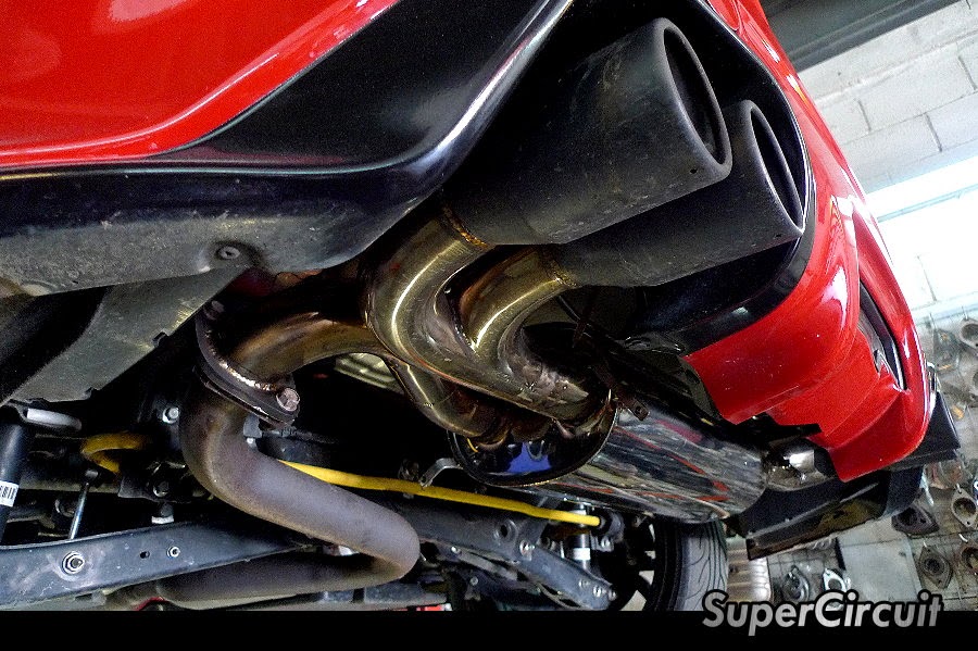 SUPERCIRCUIT Exhaust Pro Shop: Toyota 86 Axle Back Exhaust System