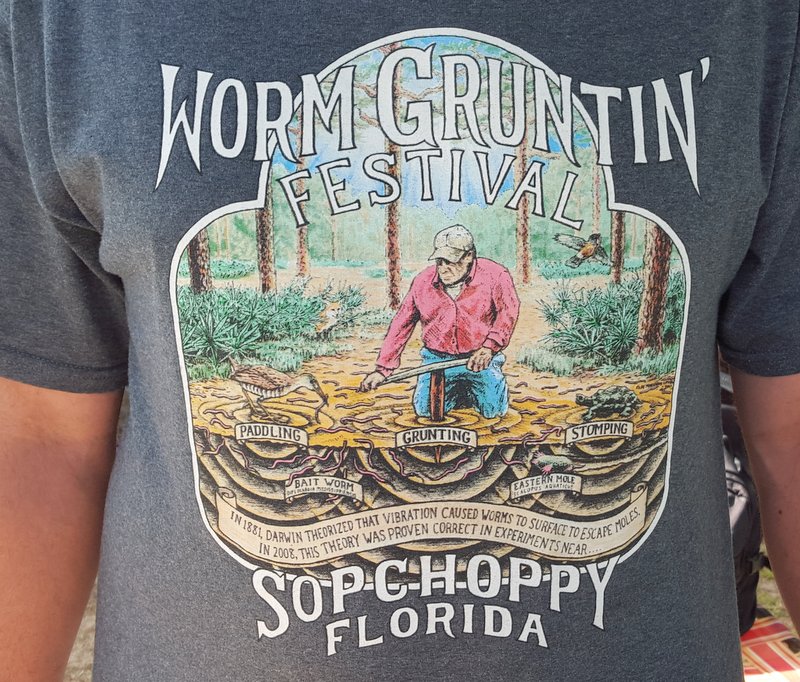 Wandering His Wonders Sopchoppy Worm Gruntin' Festival and other