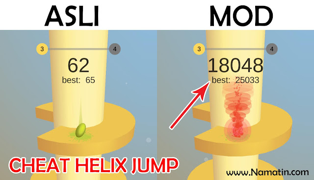 cheat helix jump high score
